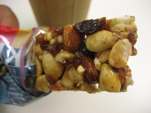 fruit and nut kind bar unwrapped